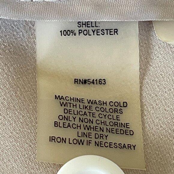 CALVIN KLEIN lightweight tan jacket Medium - Picture 7 of 7